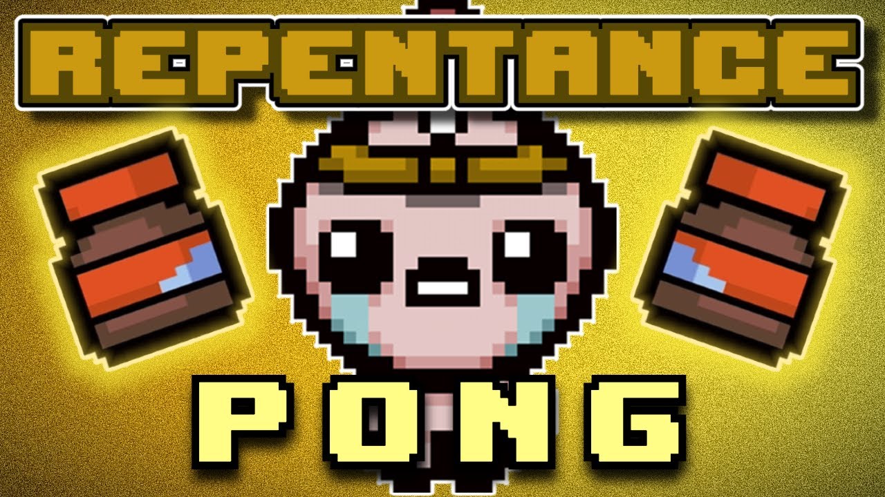 PONG Challenge - The Binding of Isaac