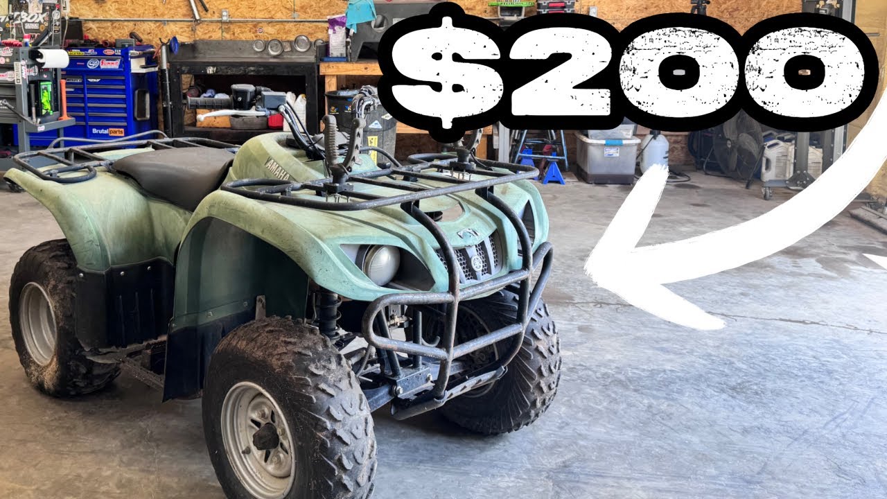 Was This BROKEN Fourwheeler Worth Buying?