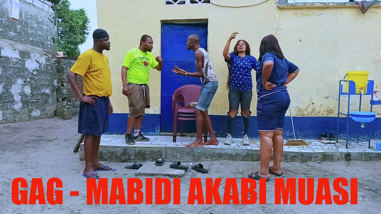 GAG: MABIDI AKABI MUASI PONA NIONGO AVC AMINATA, DJENE, MABIDI 🤣🤣🤣