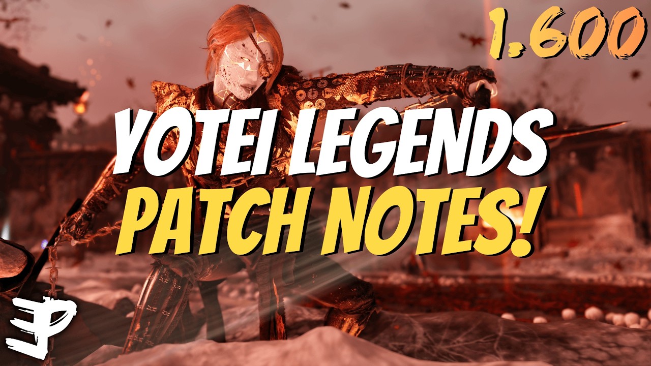 YOTEI LEGENDS PATCH 1.600 NOTES! (Archer Nerf, Samurai Buff & More!) | Ghost of Yotei Legends