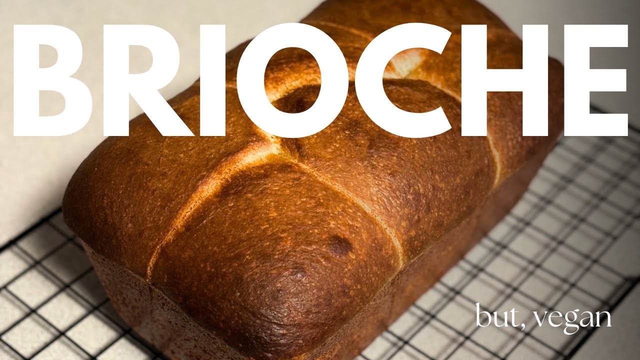 vegan brioche bread (1-bowl, updated recipe!)