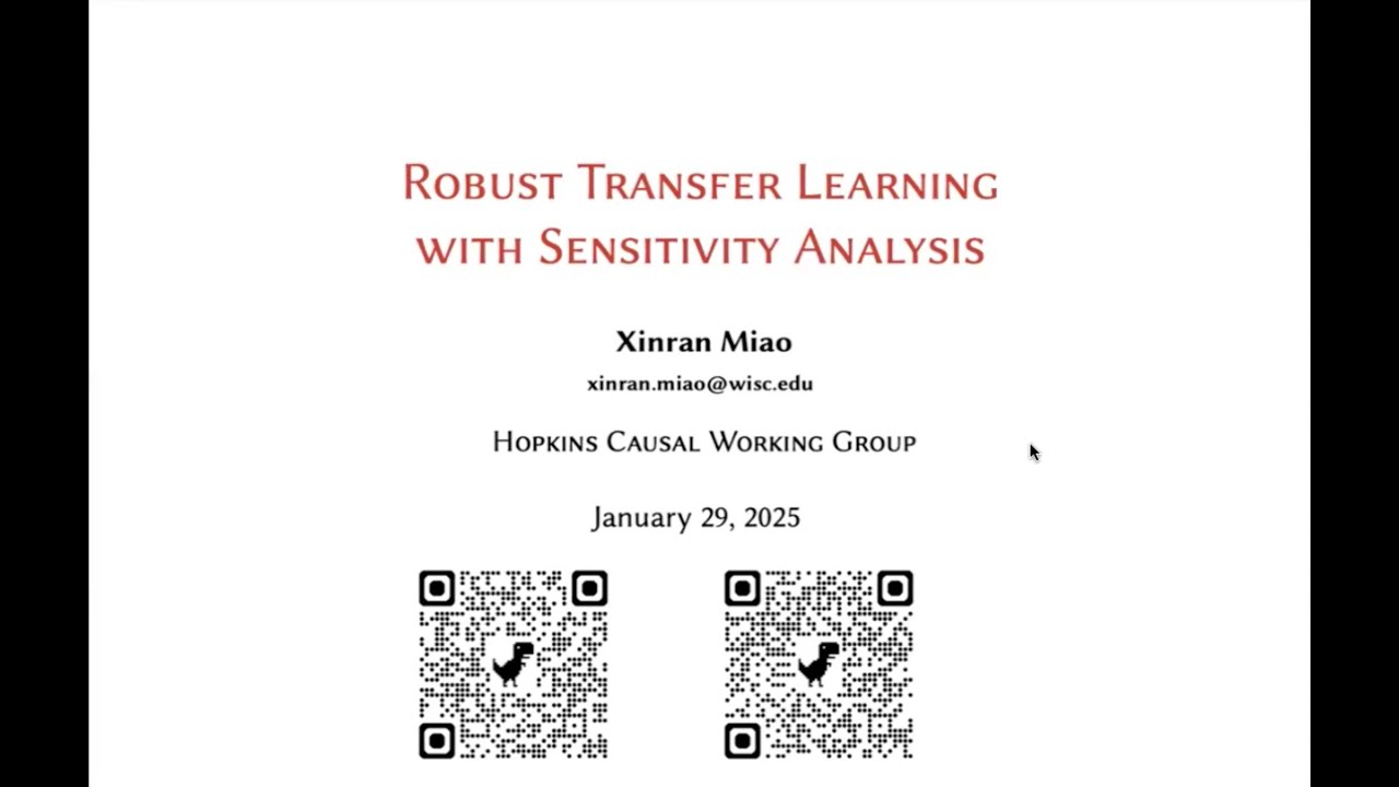 Robust Transfer Learning with Sensitivity Analysis