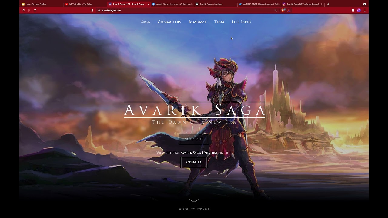 Avarik Saga NFTs @avariksaga