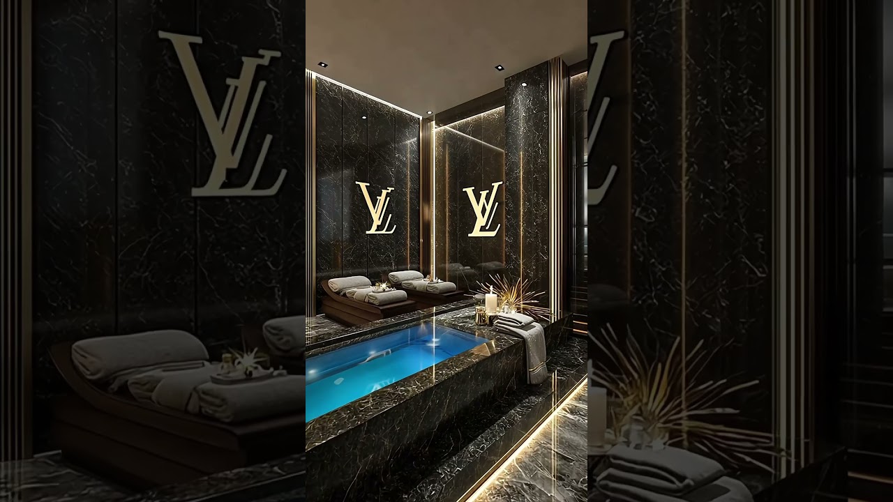 ✨Ultimate Louis Vuitton Dream House👜🏡 #aigenerated #homedesign #luxuryinteriors #louisvuitton