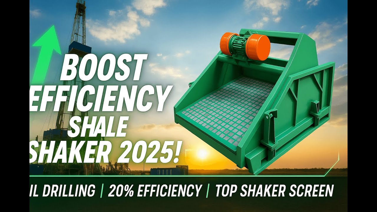 #ShaleShakerScreen #EfficiencyBoost #apiq1 #topshakerscreen TOPShakerScreenShale