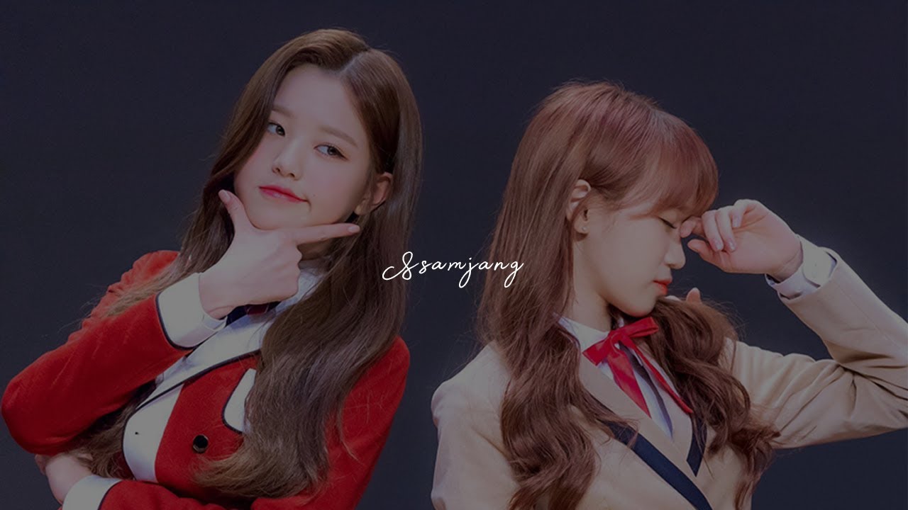 IZ*ONE Wonyoung And Chaewon [SSAMJANG] Moments | [아이즈원] (장원영) (김채원) [FMV][eng-lyrics]