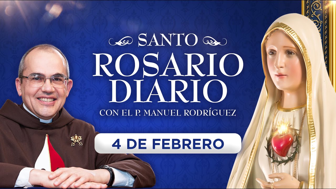 Santo Rosario Diario | Miércoles 4 de febrero - Misterios gloriosos #rosario