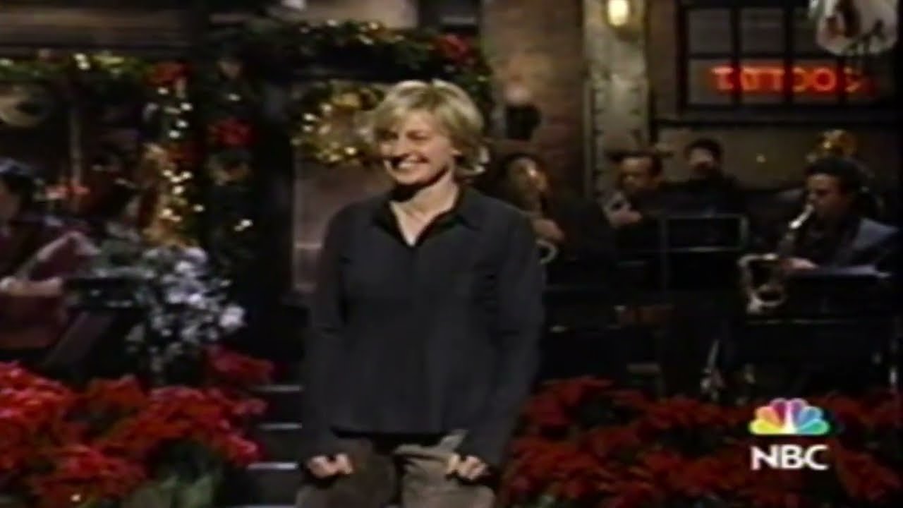 Retro SNL Saturday Night Live TV Show Promo 2001 No Doubt Ellen Degeneres
