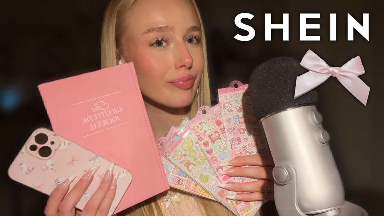 ASMR shein haul 🛍️ ~ nails, stationary, jewelry & phone accessories ⋆₊˚⊹