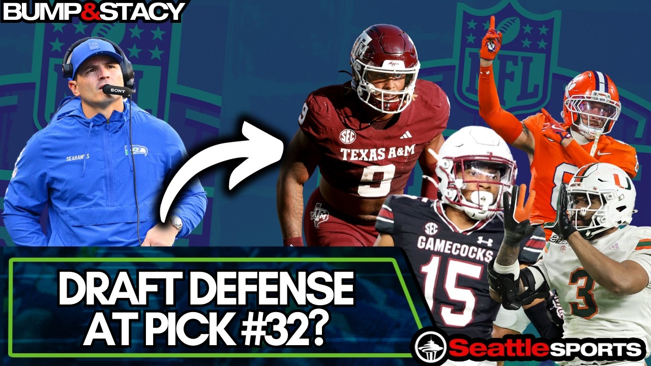 What Position Will The #Seahawks Target at Pick #32 in the NFL Draft? | #SeattleSports