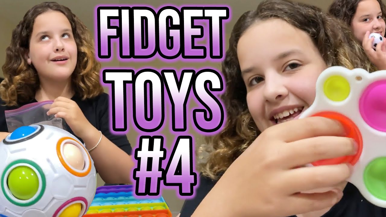 MOSTRANDO MEUS NOVOS FIDGET TOYS- PARTE 4
