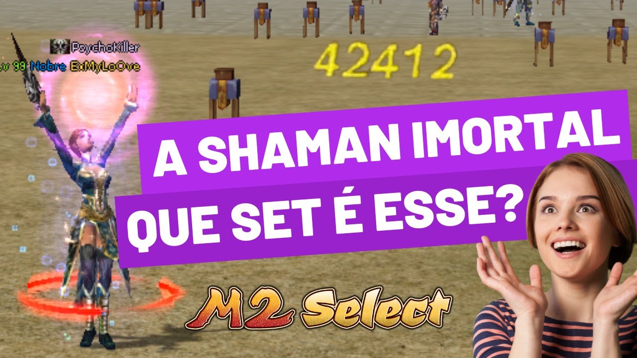 O melhor set war shaman relâmpago - Metin2 Select