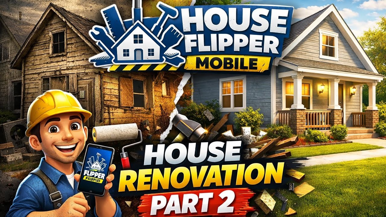 🏠 House Flipper Mobile – House Renovation Part 2 🔨✨