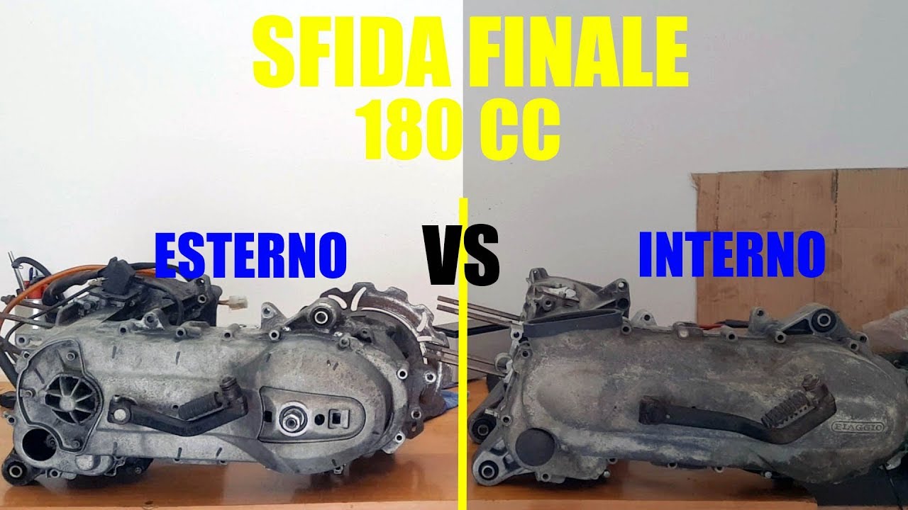 PIAGGIO 180 cc : DADO INTERNO VS DADO ESTERNO