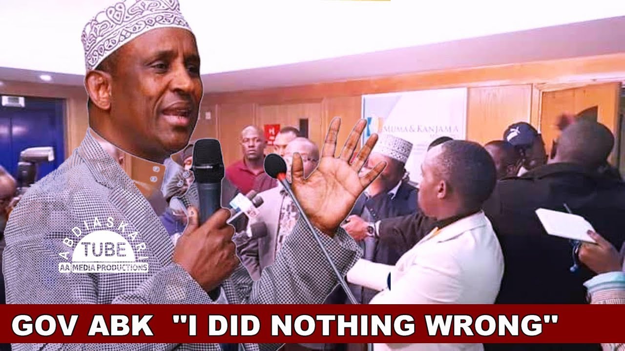 GARISSA | GOVERNOR ABK - OO KA HADLAY DHACDADA XANUUNKA REEBTAY EE TOOGASHADA 'IDRISS MUKTAR' | 2018