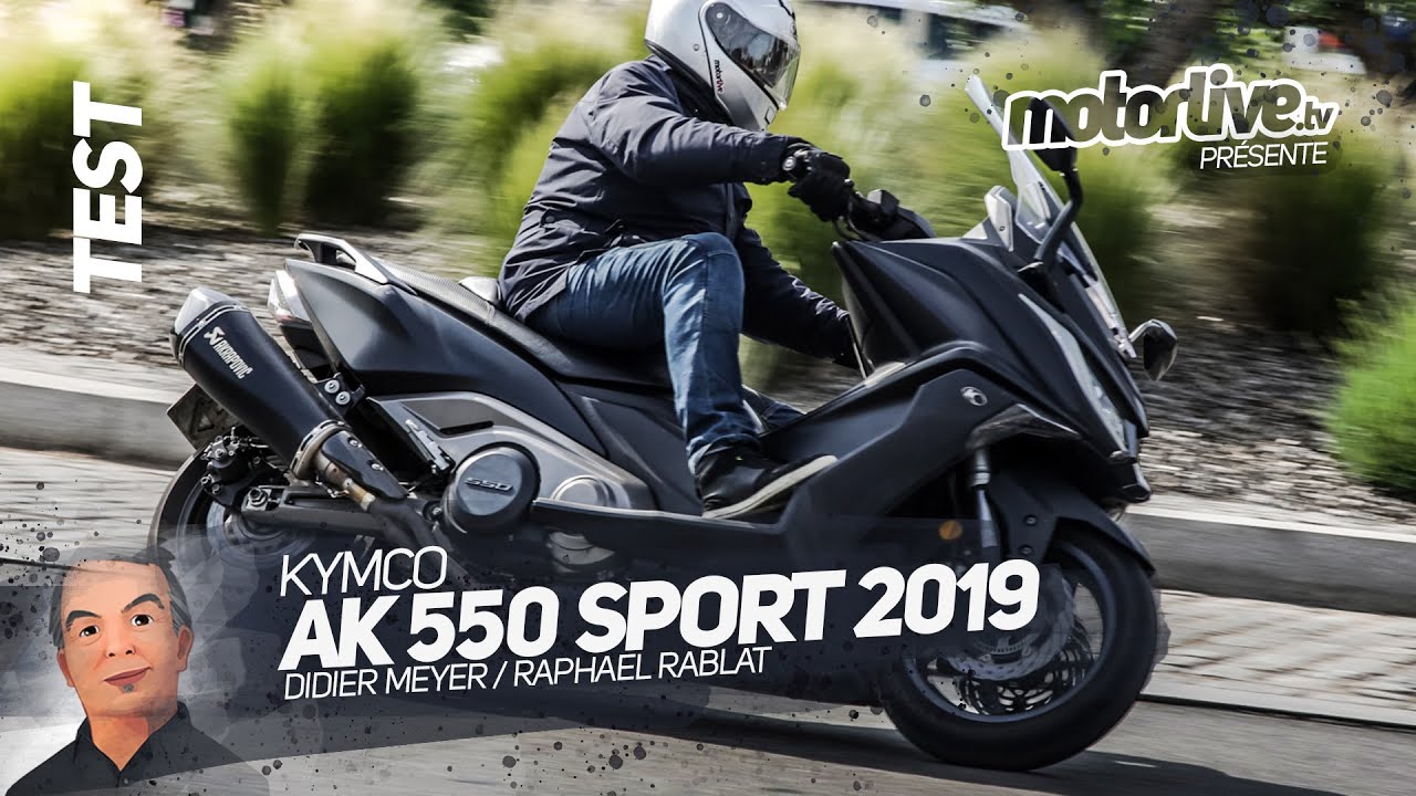 KYMCO AK 550 SPORT 2019  | TEST MOTORLIVE