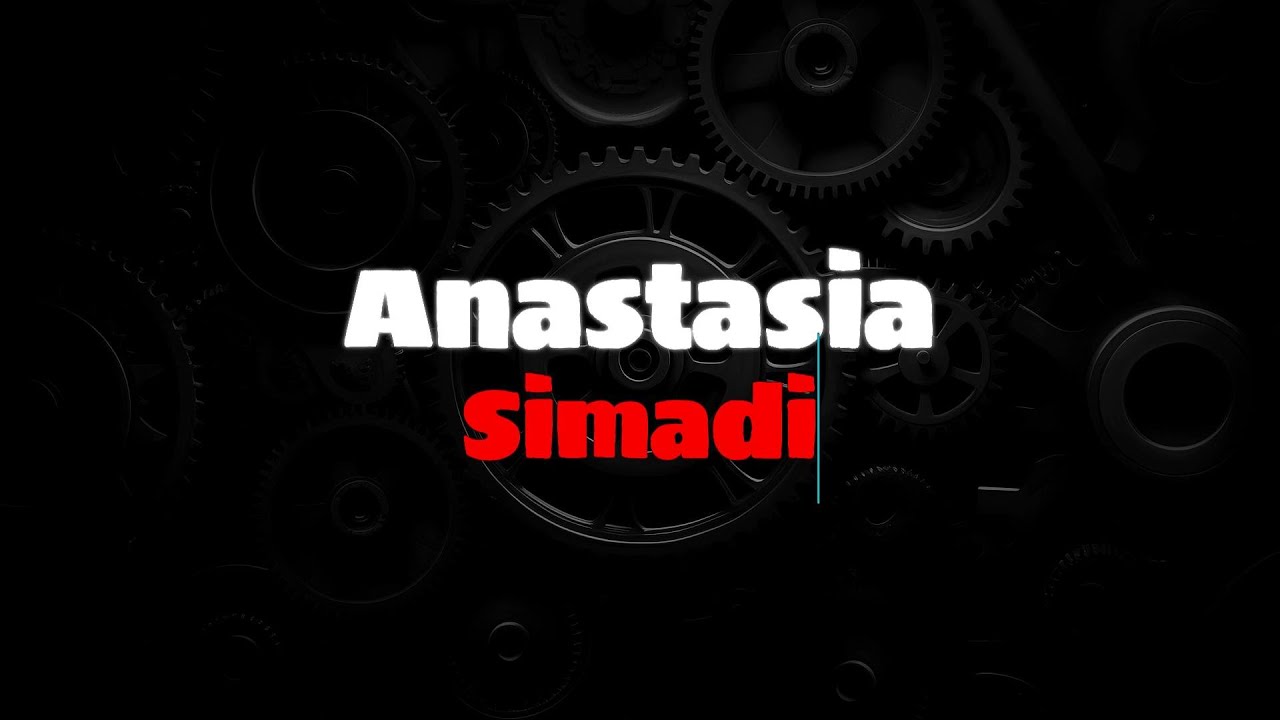 Anastasia - Simadi (GREEK LYRICS + ENGLISH TRANSLATION) #anastasia #simadi