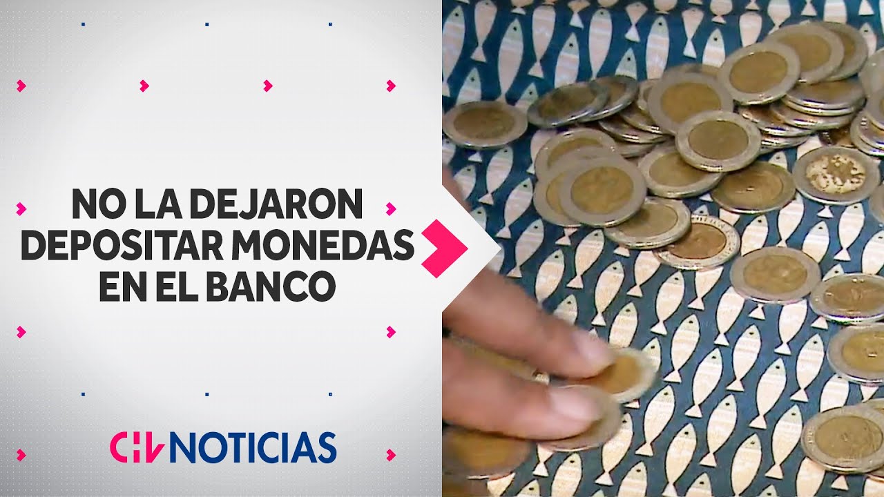 ¿Cuánto es el tope?: Mujer denunció que no pudo depositar monedas en el banco