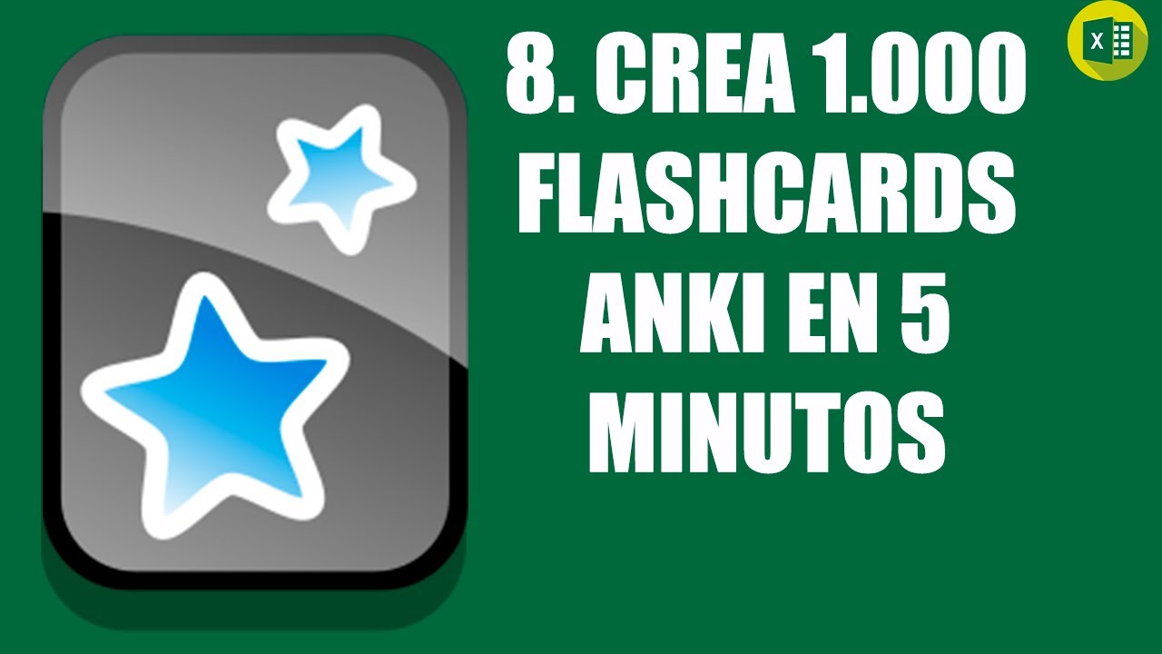 ANKI - Cómo crear Flashcards de forma MASIVA y RÁPIDA EN ANKI