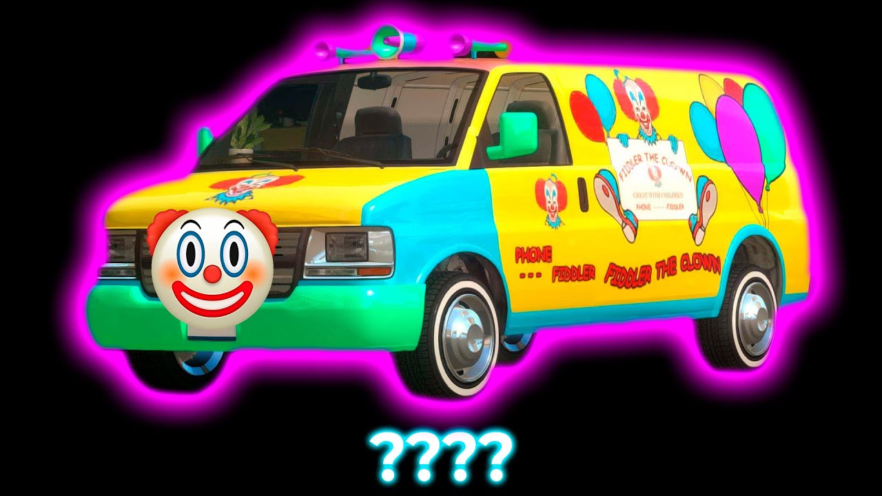 12 Clown Bus Horn Sound Variations in 47 Seconds