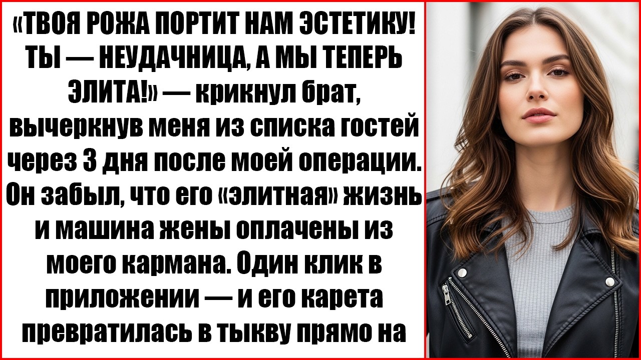 Брат запретил приходить на праздник: «Ты — неудачница!». Мой ответ оставил его семью на улице.