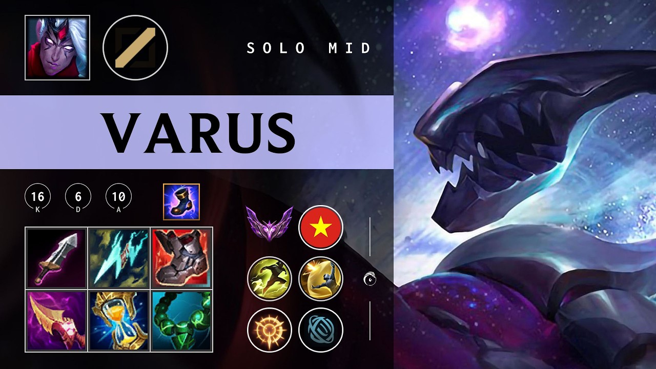 Varus Mid vs Yone - VN Master Patch 26.03