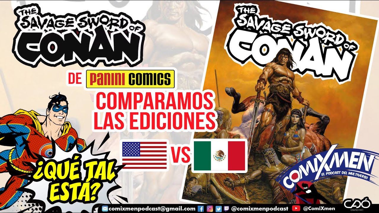 La Espada Salvaje De Conan (Titan) Vol.1 de Panini Comics México | Reseña ComiXmen