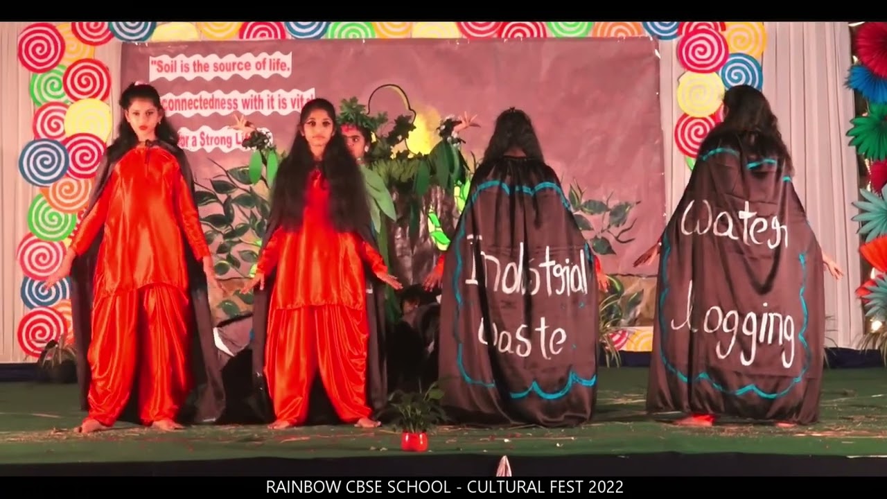 SAVE SOIL DANCE PERFORMANCE | SOIL IS THE SOURCE OF LIFE | RAINBOW CULTURAL FEST 2022