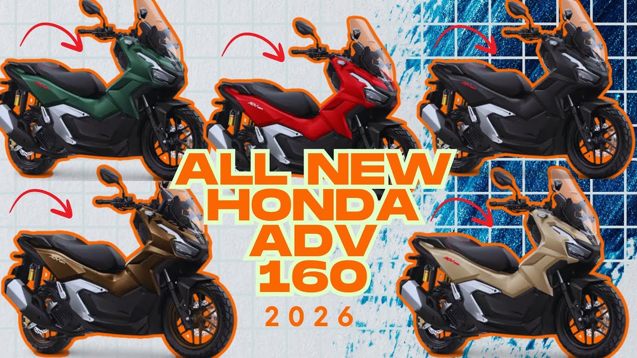 The All-New 2026 Honda ADV 160 ...