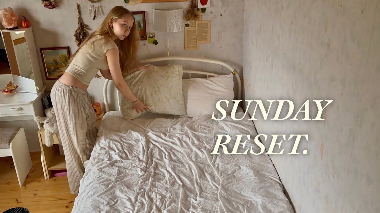 Ahkera sunnuntai reset -valmistaudutaan ens viikkoon.