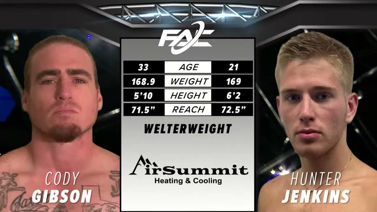 FAC 15 Коди Гибсон против Хантера Дженкинса