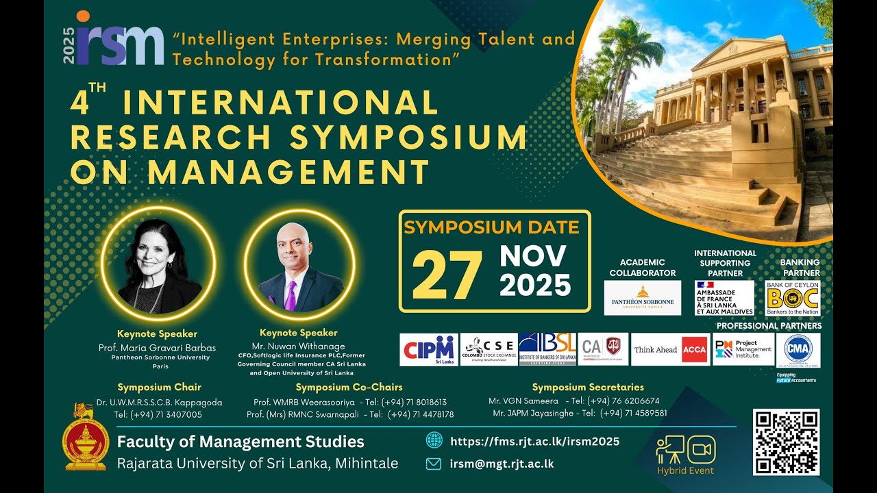 4th International Research Symposium on Management (2025)