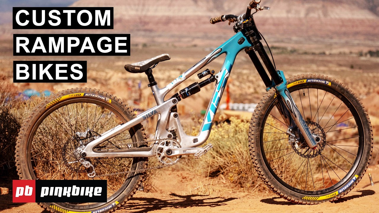 CUSTOM Freeride Bikes Taking On The 2024 Red Bull Rampage