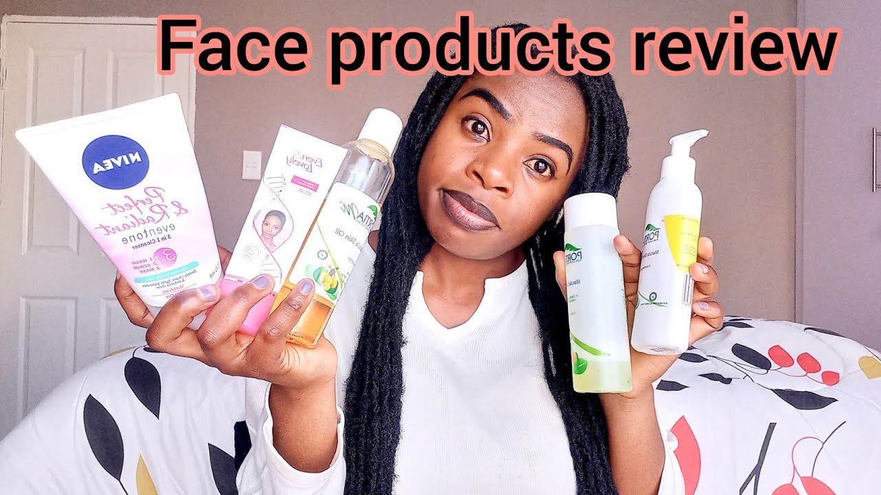 Face products review||Portia M|| Nivea||Even n Lovey|| 🇿🇦South African YouTuber