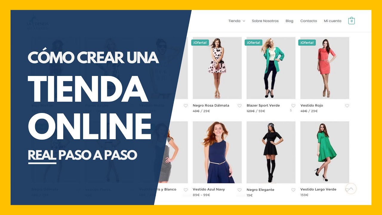✅ Cómo crear una Tienda Online en WordPress y WooCommerce 👩‍🎓 Tutorial completo