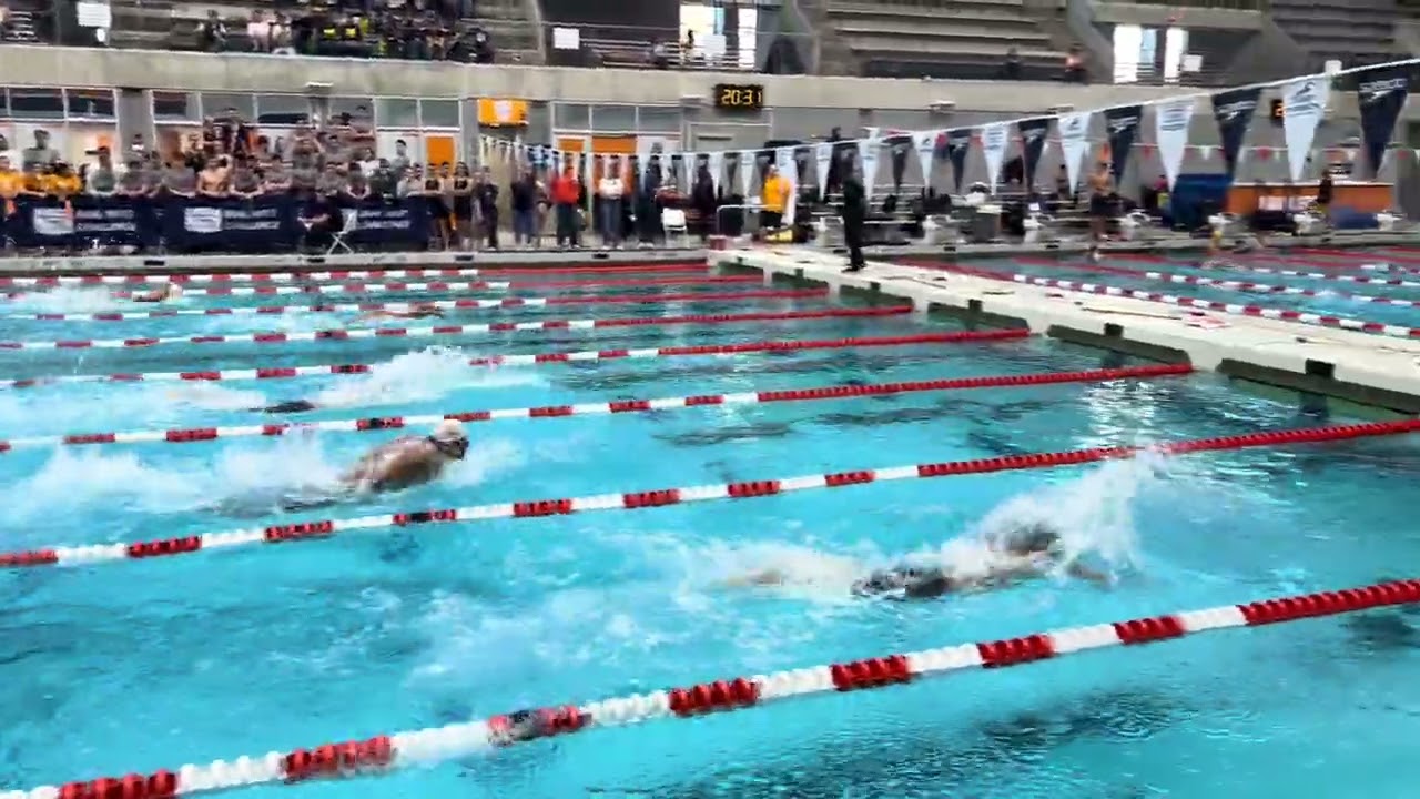 Ilya Kharun 43.38 Men 100 Fly cscaa dual meet championships meet 6 ASU vs Tennessee