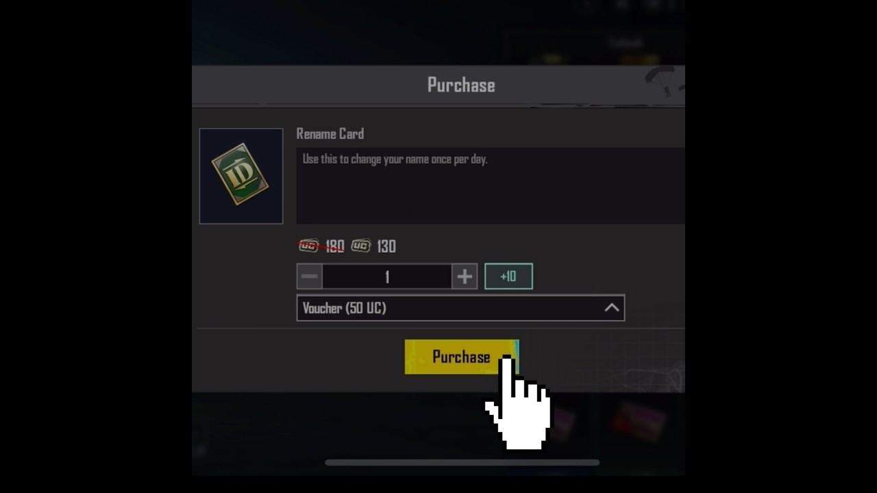 HOW TO PURCHASE RENAME ID CARD FOR FREE🔥🔥✅#bgmi #gaming #viral #pubgmobile #subscribe #1k #1cr#100