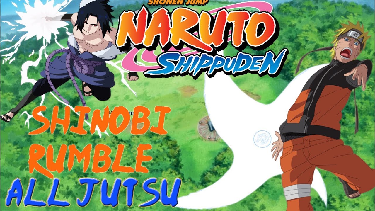 Naruto Shippuden: Shinobi Rumble All Specials/Jutsu [HD]