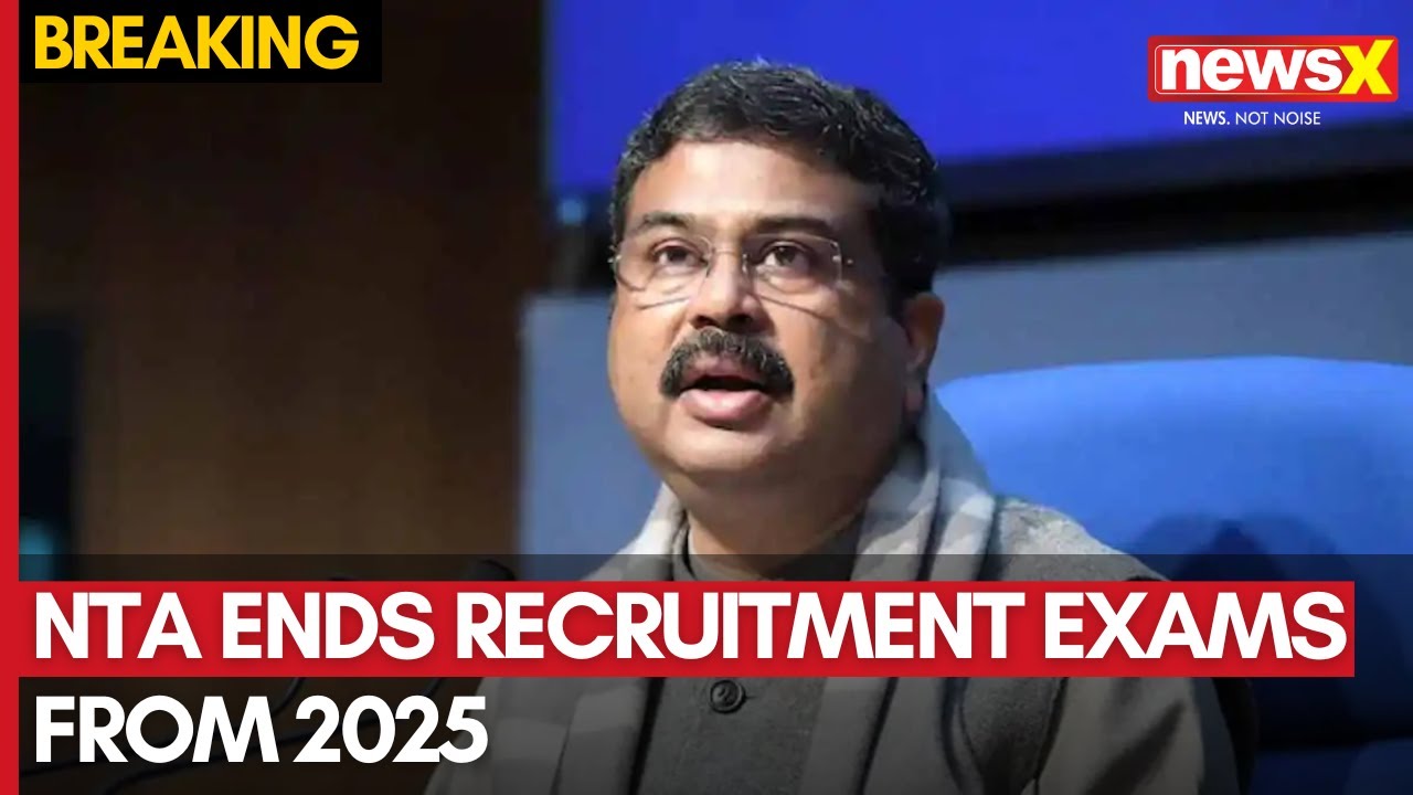 NTA to Halt Recruitment Exams in 2025 | Focus on Higher Education Tests | NewsX