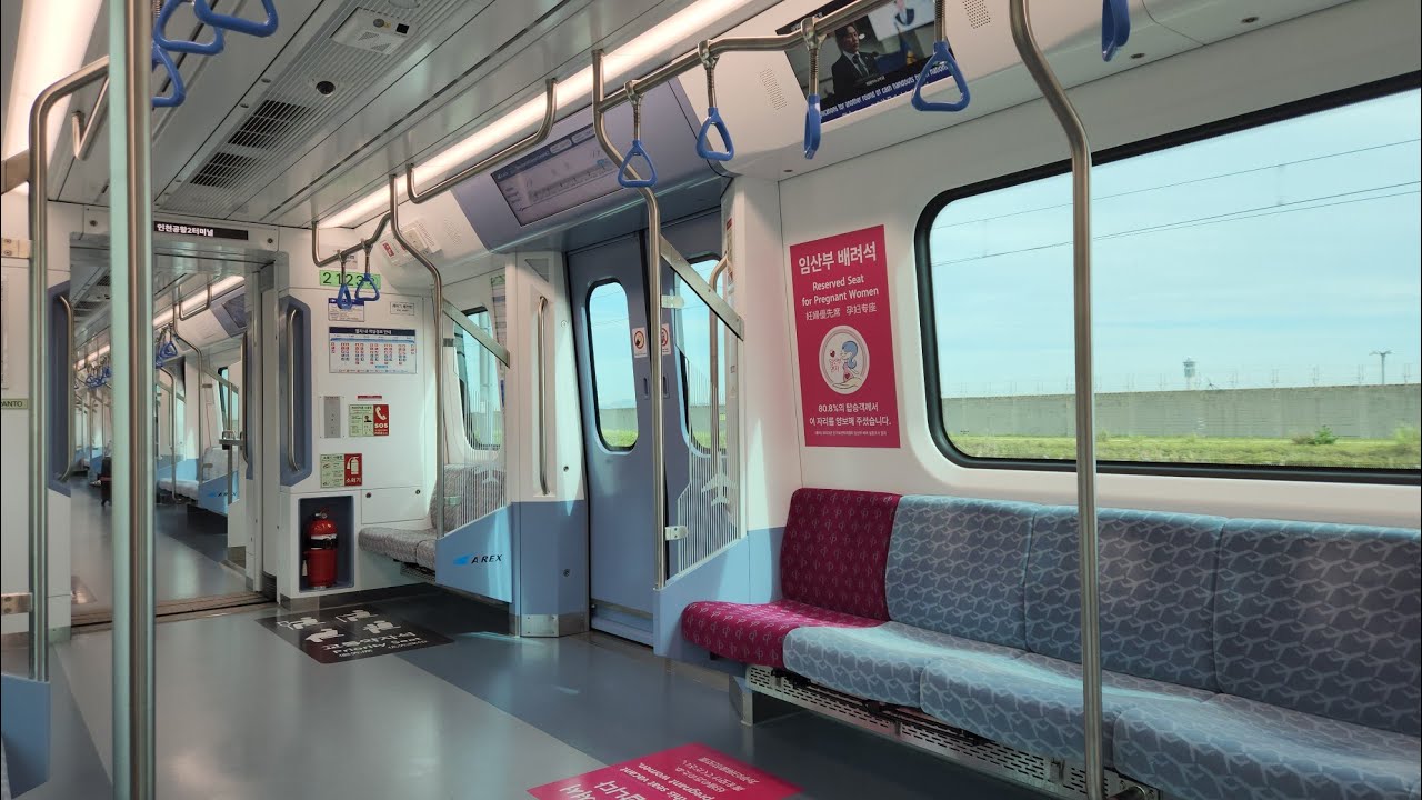 공항철도 A223편성 지하서울역~인천공항2터미널 전구간 주행영상/Airport Railroad Driving.