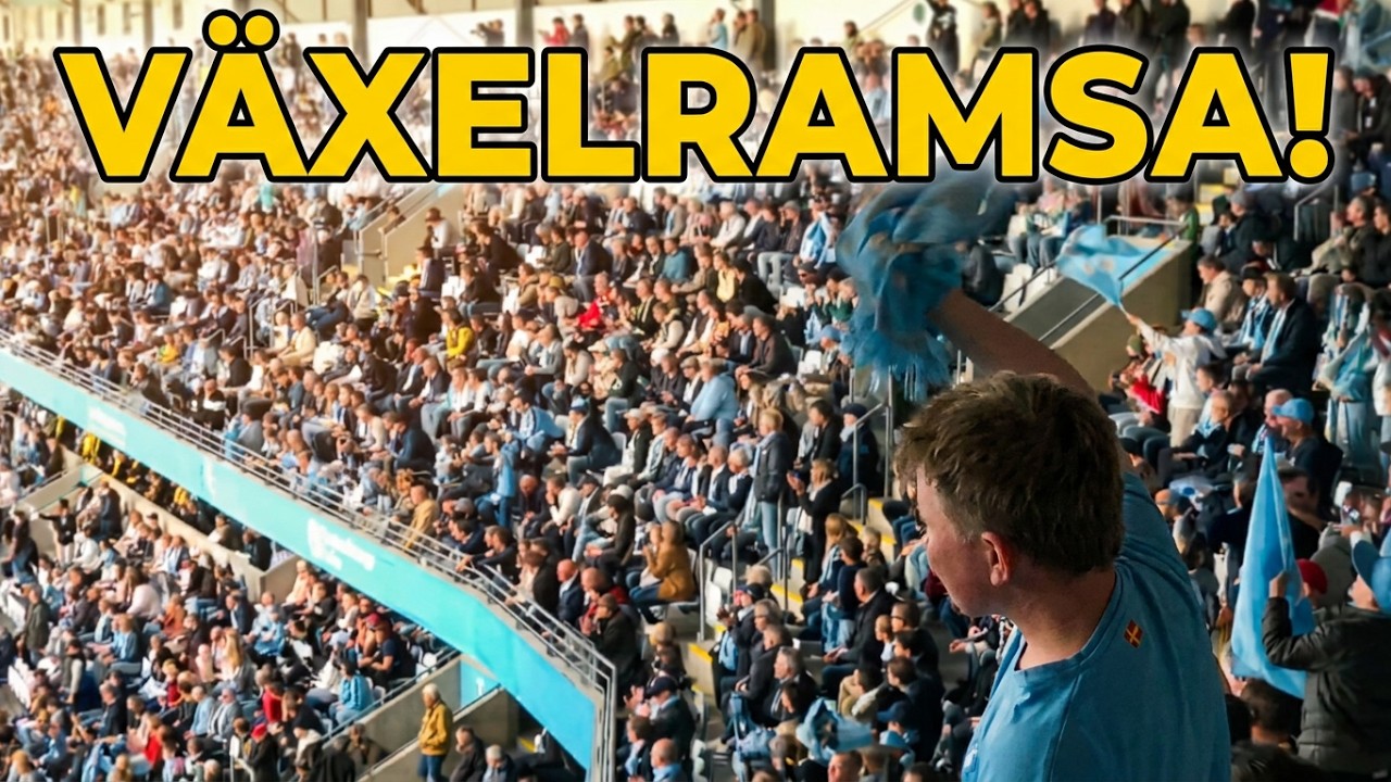 MFF publiken sjunger hem matchen med växelramsa sista tio minuterna Malmö FF-Mjällby AIF, 2022-05-07