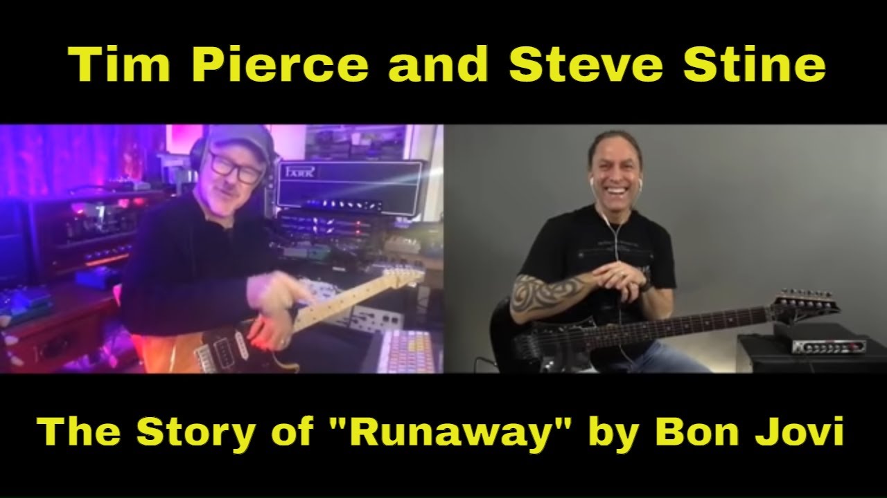 The Story Behind Recording Runaway by Bon Jovi | Tim Pierce | Steve Stine