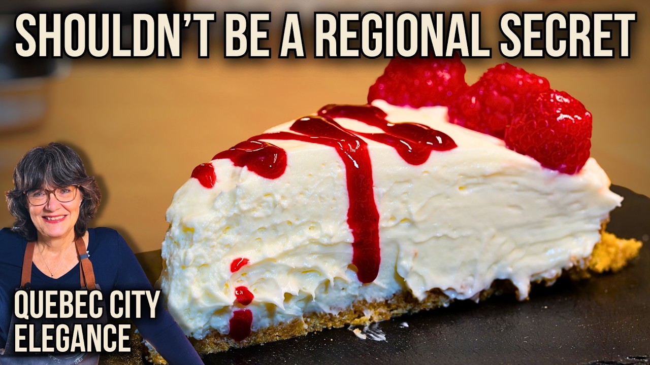 No Bake Cheesecake Recipe — An Old Quebec City Classic
