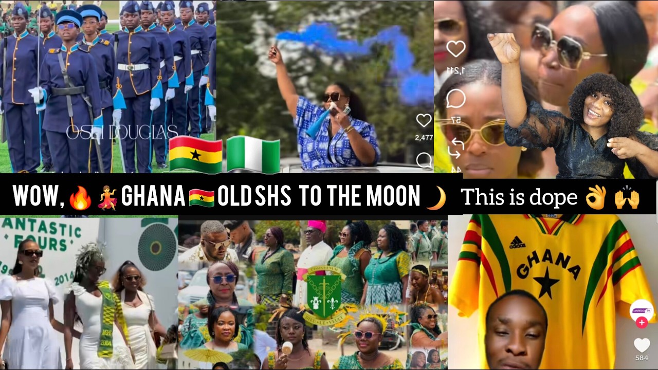 ECHOKE🔥💃GHANA'S OLD SHS HOME COMING IS TRENDING IN NIGERIA🇳🇬