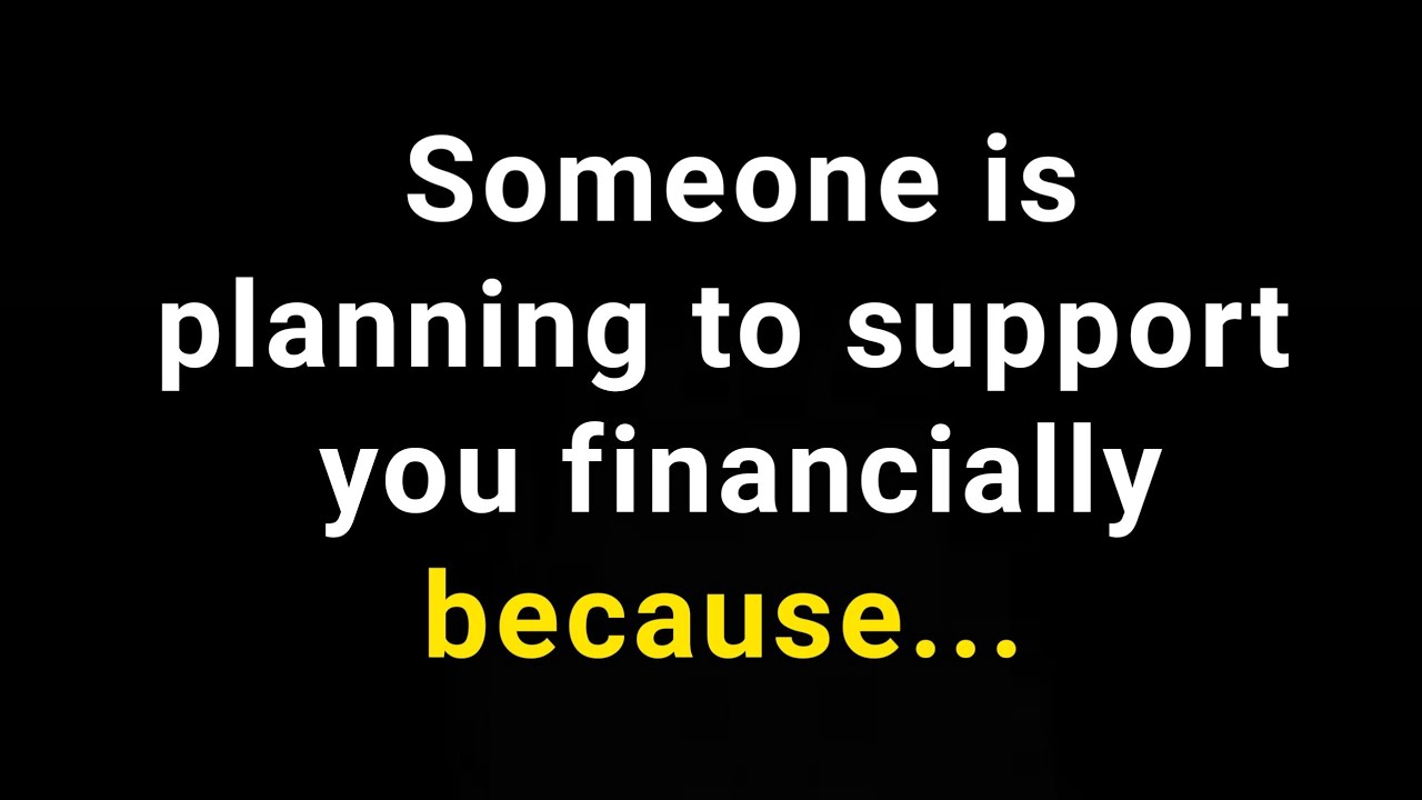 God says: Someone is planning to support you financially... God message for you today💌 #2