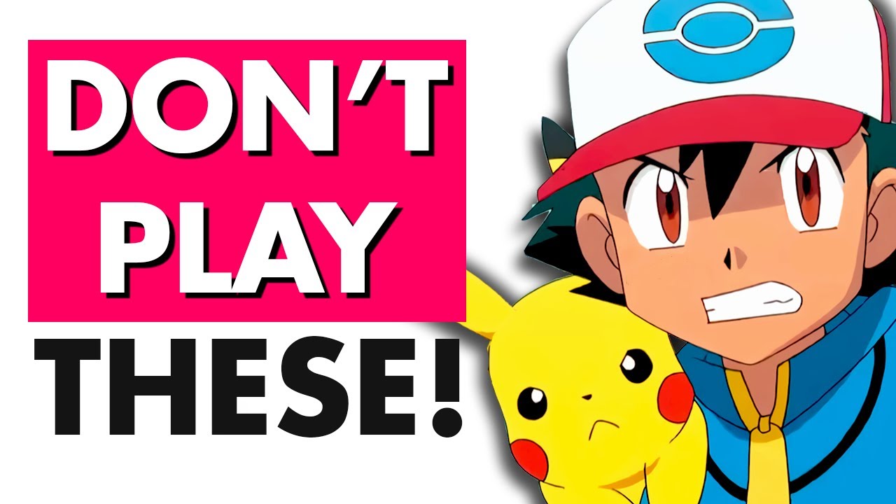 I Played The WORST Pokemon Games Ever Made