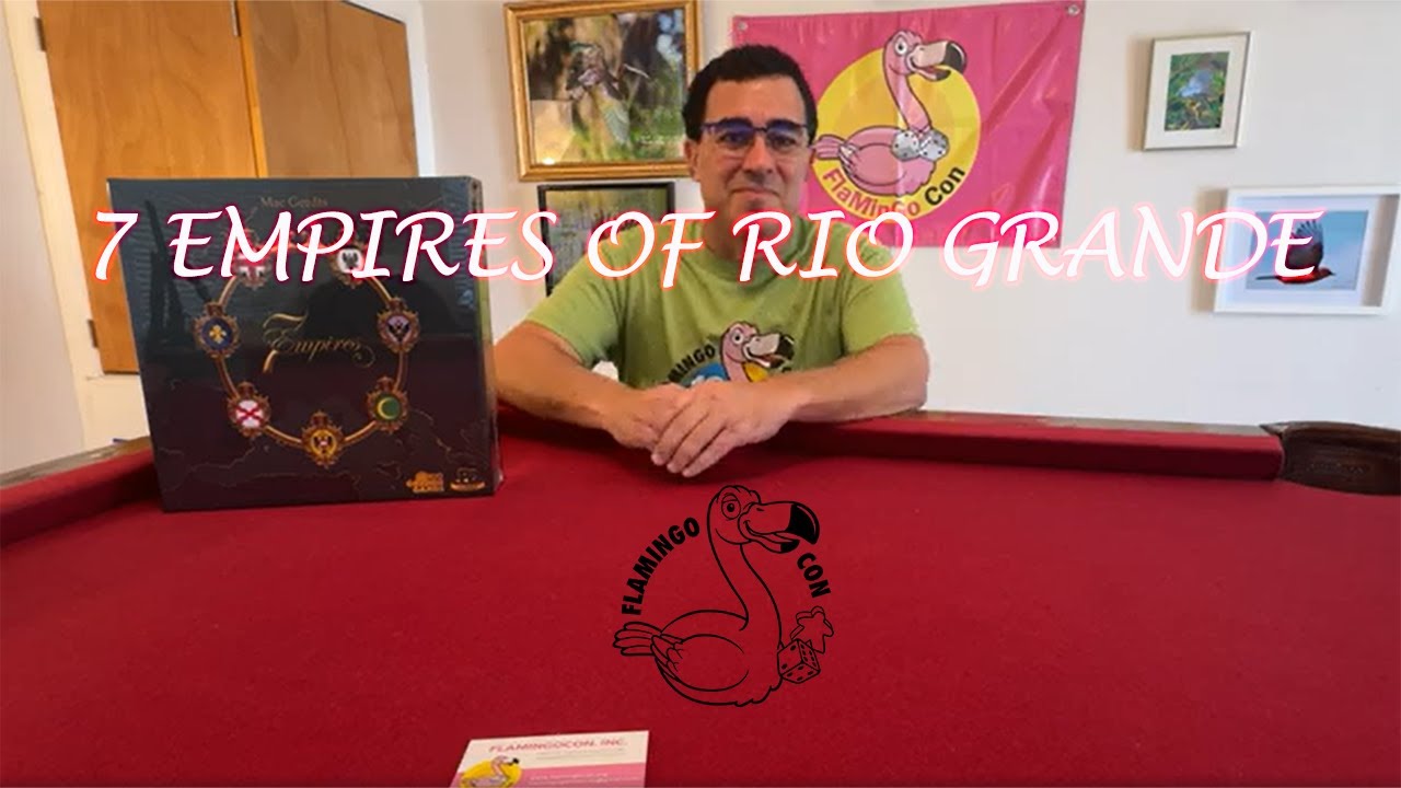 7 Empires Board Game Unboxing