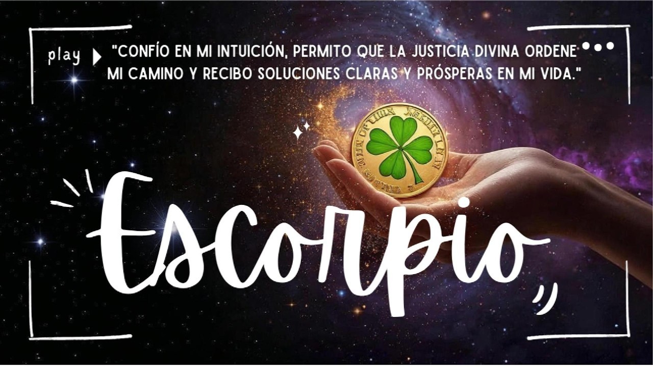 ESCORPIO ♏️ Un problema económico 💰 se resuelve... Alguien que no regresa... por el momento. 👀