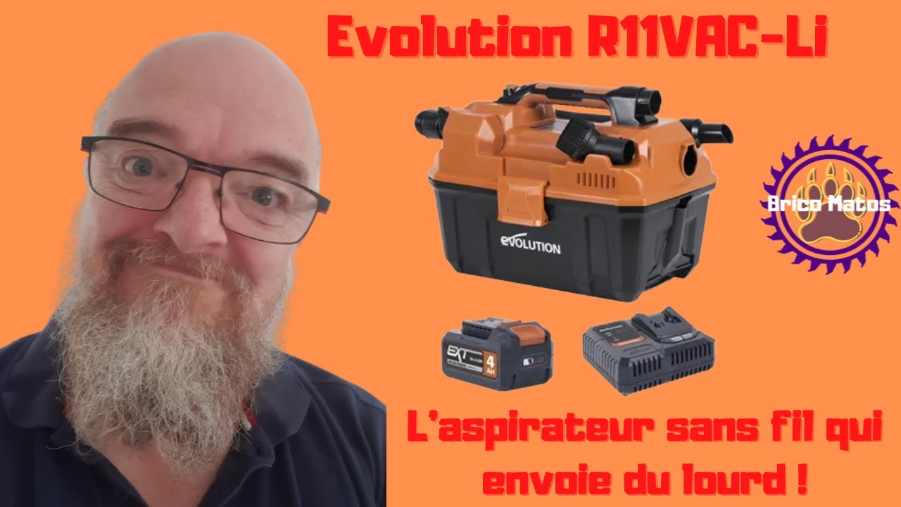 R11VAC Li  Évolution aspirateur sans fil revue et tests
