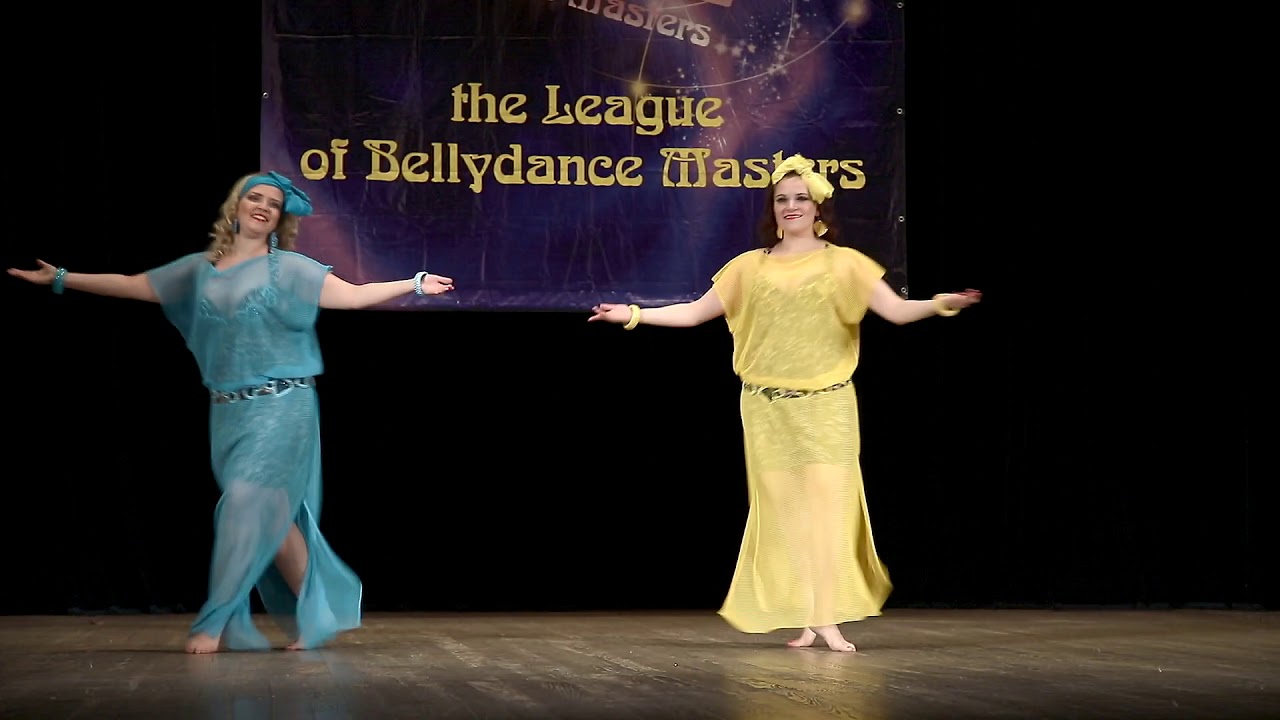 AL shams dance trouppe. Shaabi duet